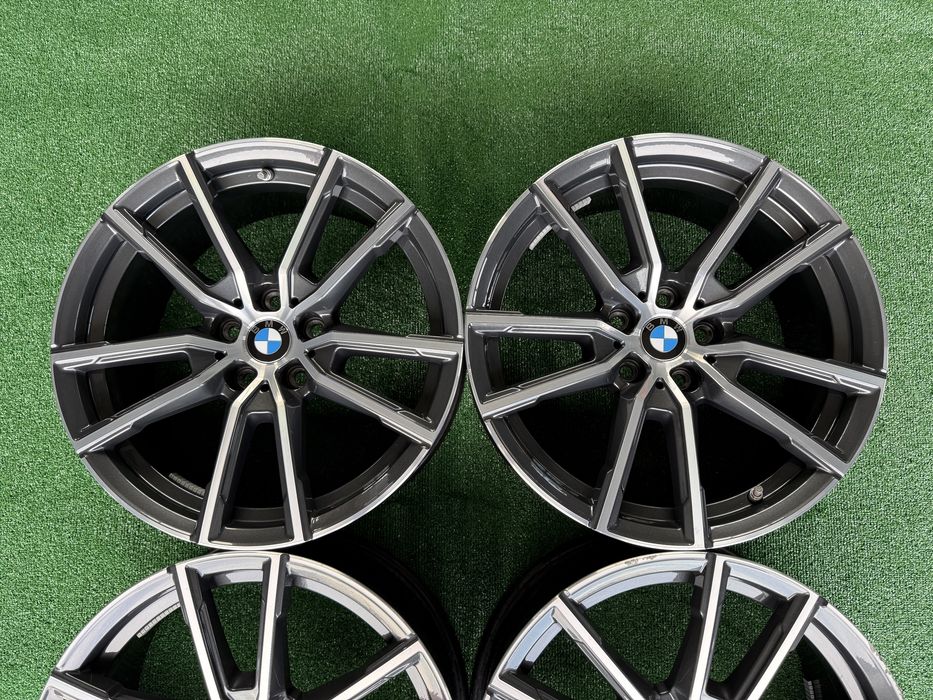 4бр. КАТО НОВИ 18” ОРИГИНАЛНИ Джанти *STYLE 790M* 5х112 за -BMW/MERCEDES/SKODA/VW/VAG- 7.5Jx18H2, ET25