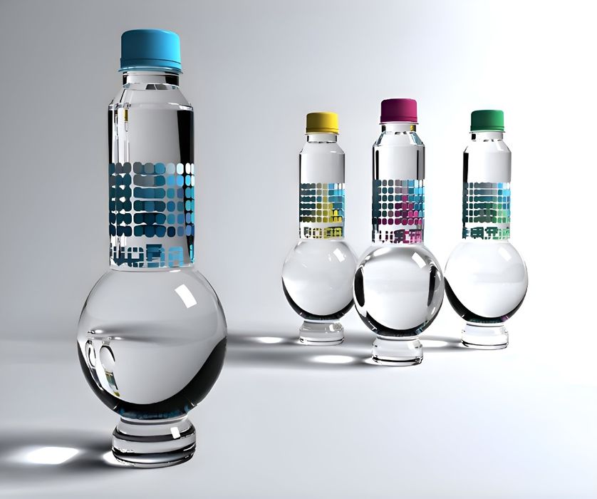 Изготовление бутылок по индивидуальному заказу с логотипом бренда