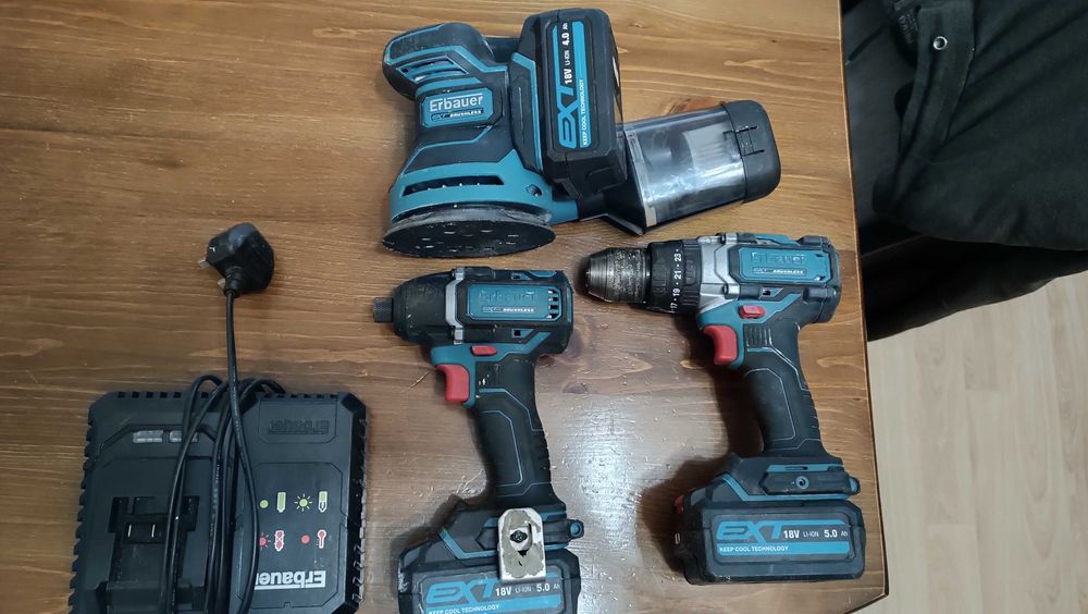 Erbauer ECDT18-Li EID18-Li ERO18-Li