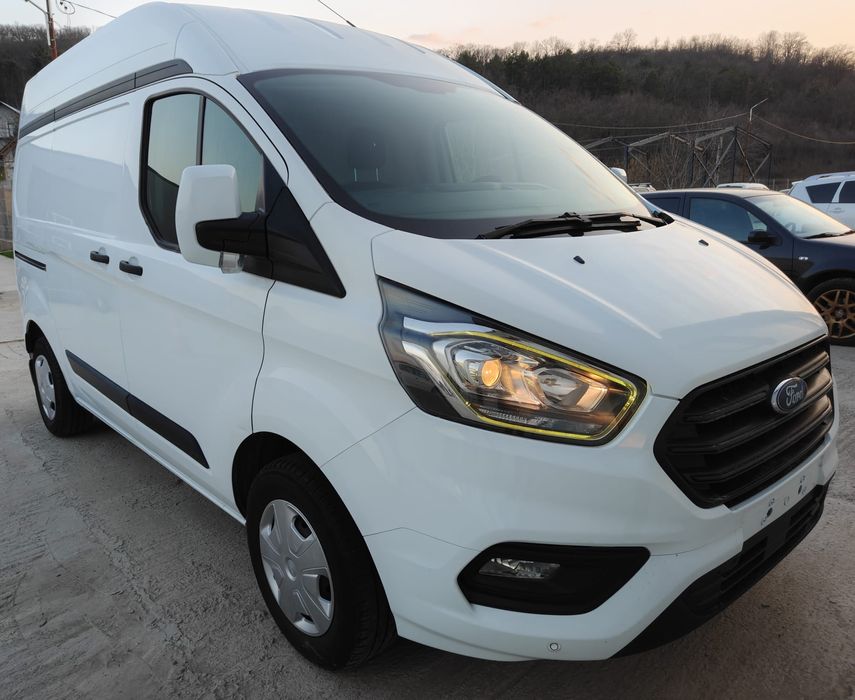 Ford Tranzit Custom Supraînălțat 2018 E6/2.0 Tdci-130 cp Manuală /3Locuri+Marfă