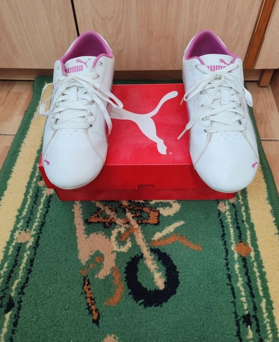 Pantofi sport Puma piele naturală