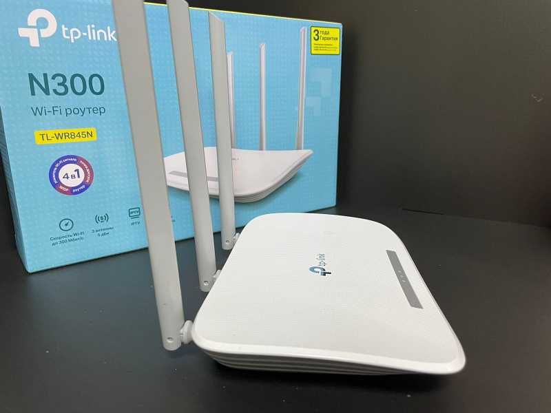 Wi-Fi роутер TP-Link TL-WR845N N300 | Отличное состояние