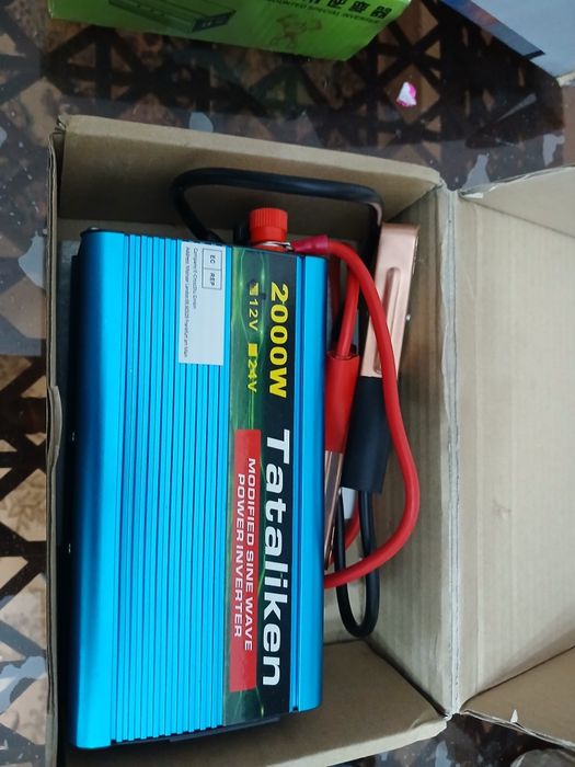 Инвертор 12/24В на 220В