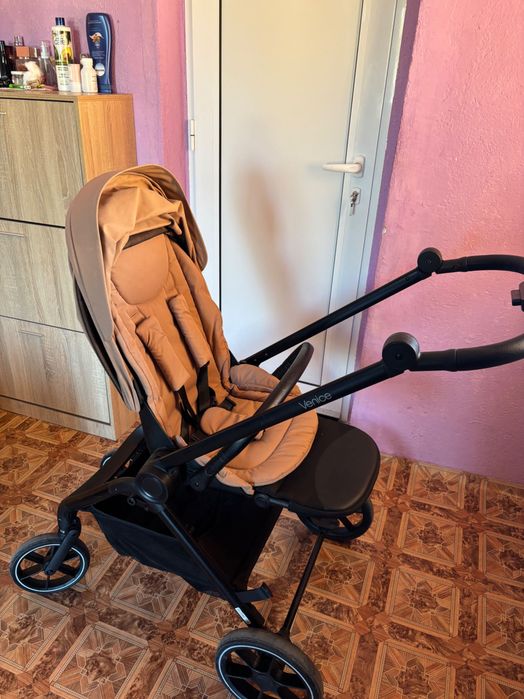 Бебешка количка 2 в 1 Lorelli Premium - Venice,Beige