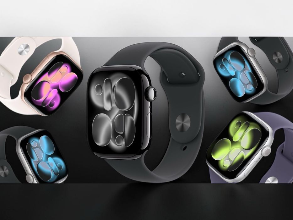 Apple Watch 11 GPS 2025 42mm Jet Black / Rose Gold / Space Grey НЕРАЗПЕЧАТАНИ! Гаранция!