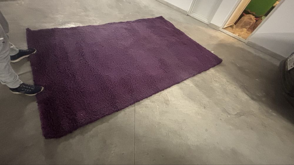 Set Covoare cu fir lung, violet