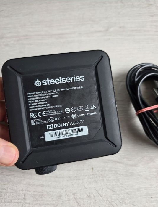 Receiver transmiter casti SteelSeries Arctis Pro Wireless HS-00014TX