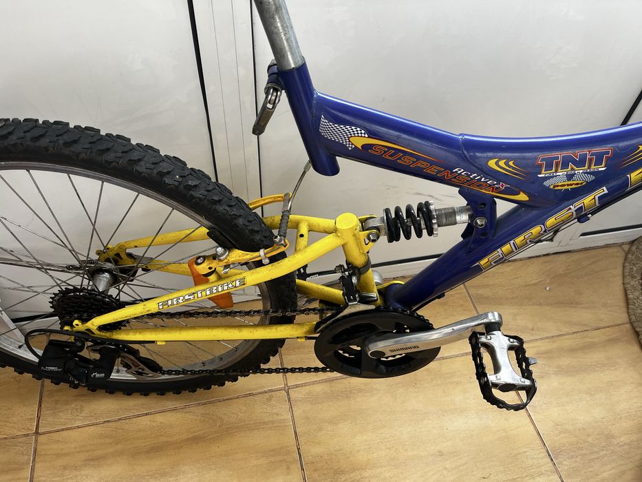 bicicleta cu schimbator