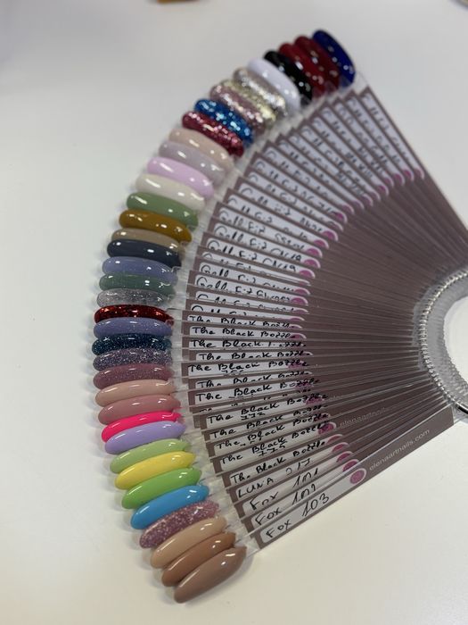 Гел лак Gelly Fit , The Black Bottle  , Luna