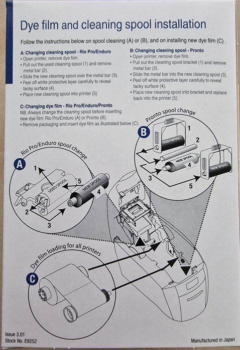Vand Magicard ribon color XX300YMCKO