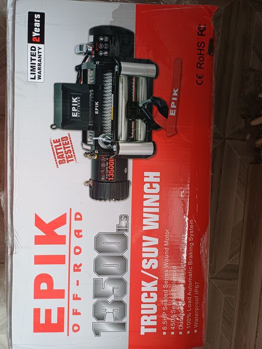 Лебедка Автомобильная 6 тн