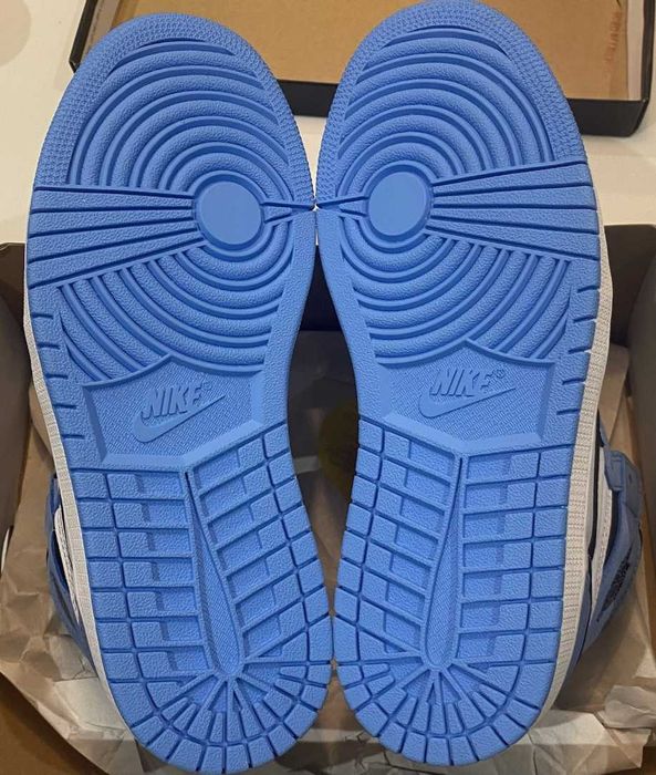 Jordan 1 AJ1 University Blue Premium - verificare colet