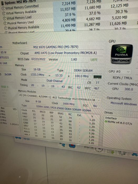Unitate pc jocuri-gaming Ryzen 7 3700x Nvdidia RTX 2060 Gta V CS GO Fortnite
