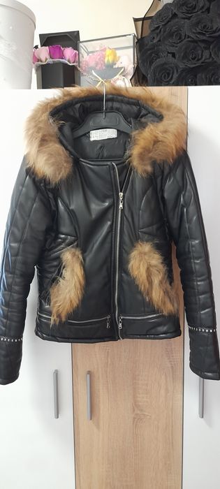 Кожено зимно яке
