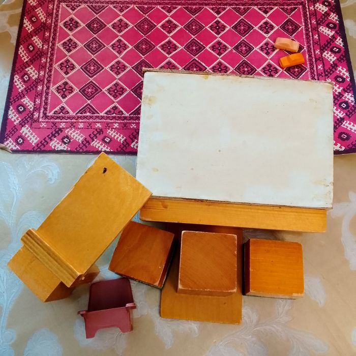 Фигурки игровые  пупсики кукольная мебель  СССР