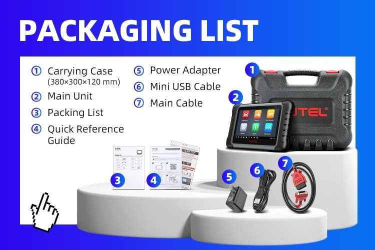 Autel MK808S Tester Original Nou Diagnoză Auto Profesională Multimarcă