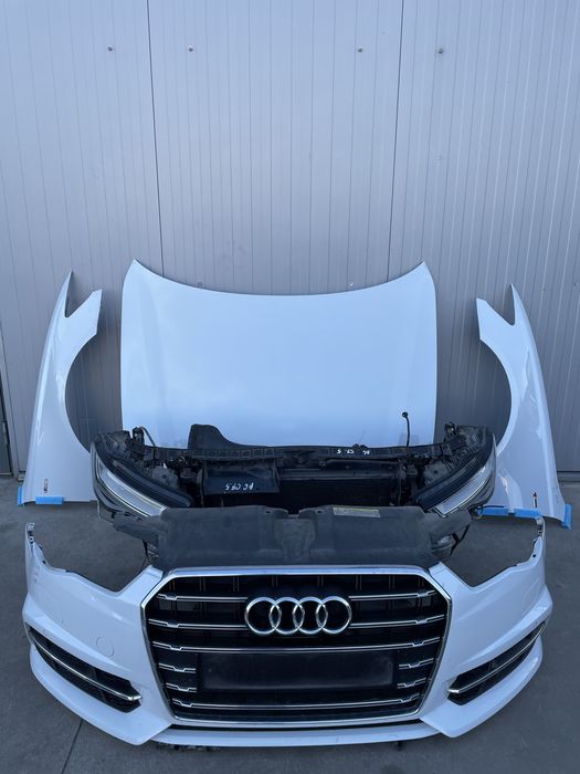 Bot complet fata completa Audi A6 C7 capota bara fata trager aripa far matrix bixenon
