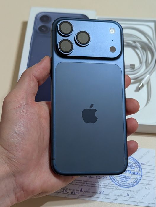 iPhone 17 Pro Max 256 gb ёмкость 100 цикл 42