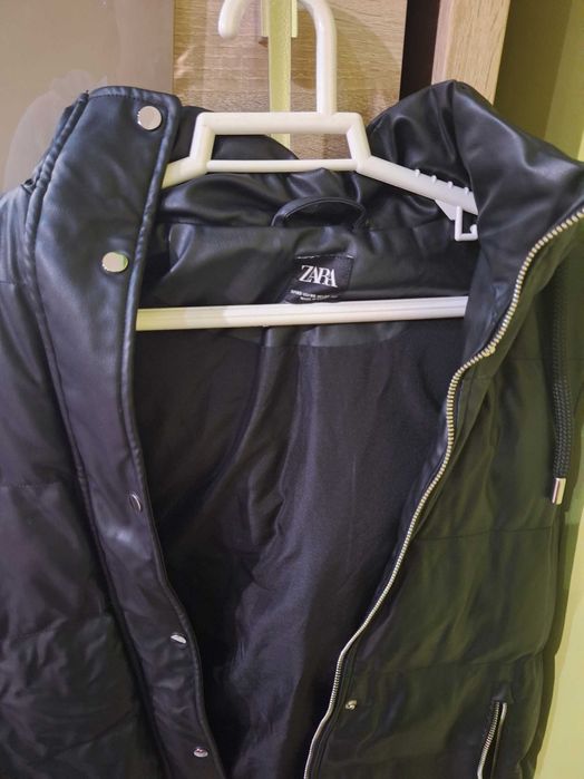 Vestă dama lunga piele