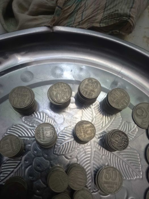 Монеты копейки рубли