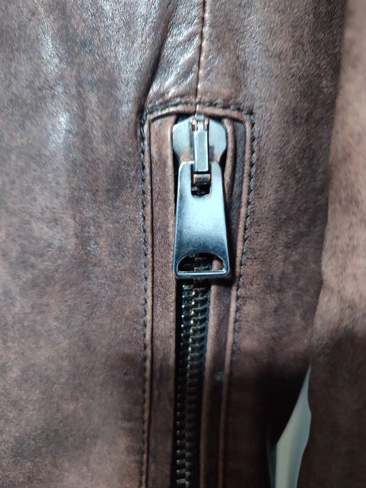 Кожаная куртка мужская