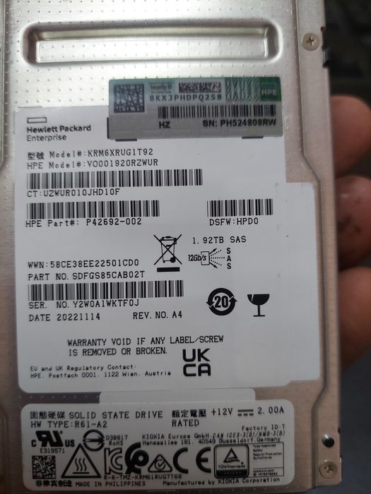 ssd sas disk 1.8tb