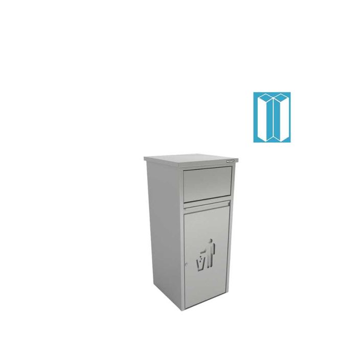 Кош от неръждаема стоман BIN 170L