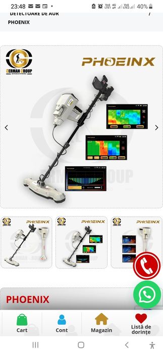Scanner detector metale  Phoenix 3D