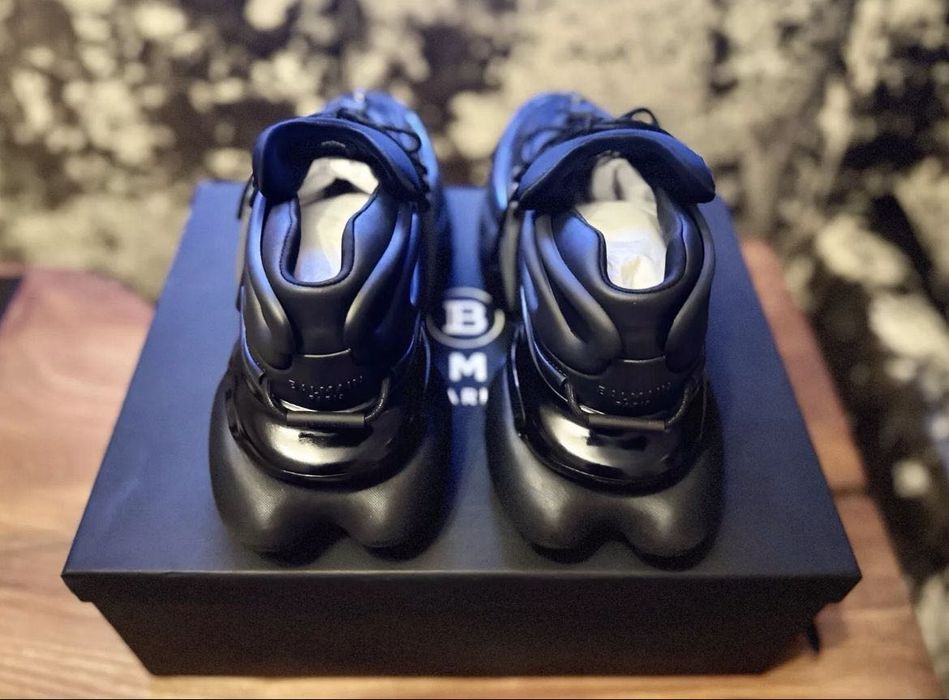 !! Reducere !! Adidasi/Sneakers Balmain Unirocn Negrii