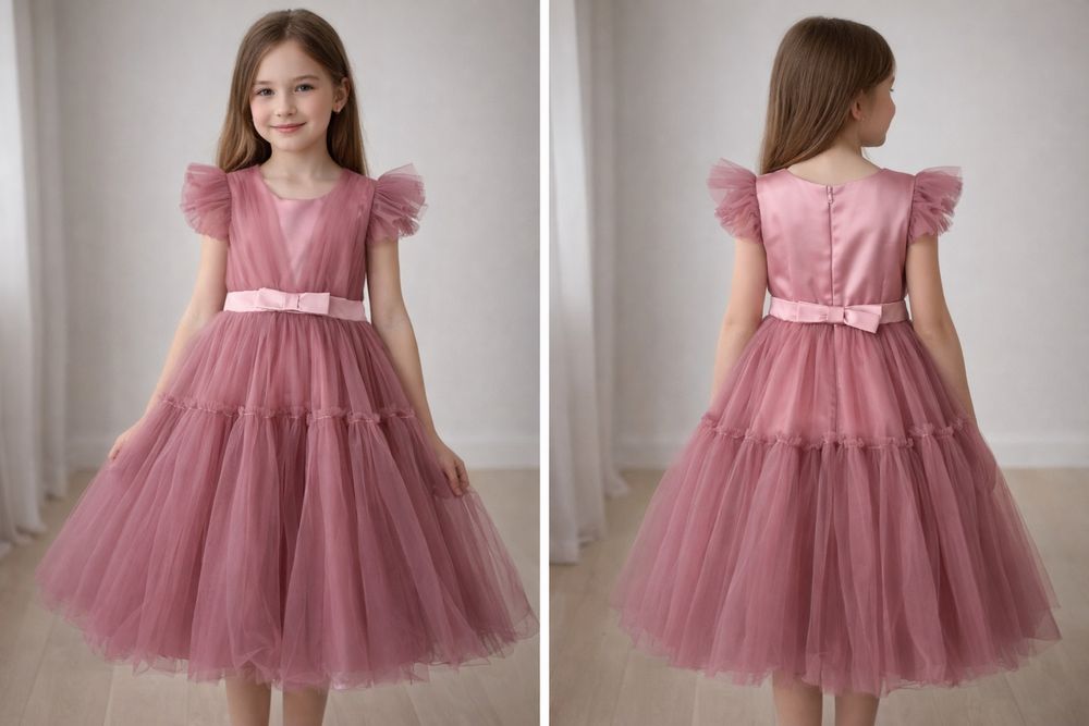 Красивое платье для девочек