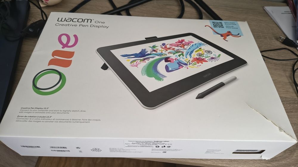 Графичен таблет Wacom one touch 13