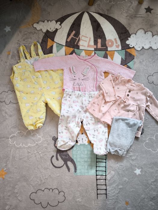 Loturi 30 lei haine bebeluș 2-4luni 50-62cm