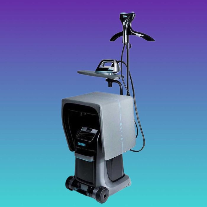 Профессиональный паровой утюг для одежды. Вертикальный, горизонтальный