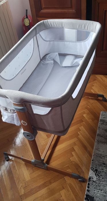 Patut co-sleeper 4 in 1 Smart Bed, grey MoMi