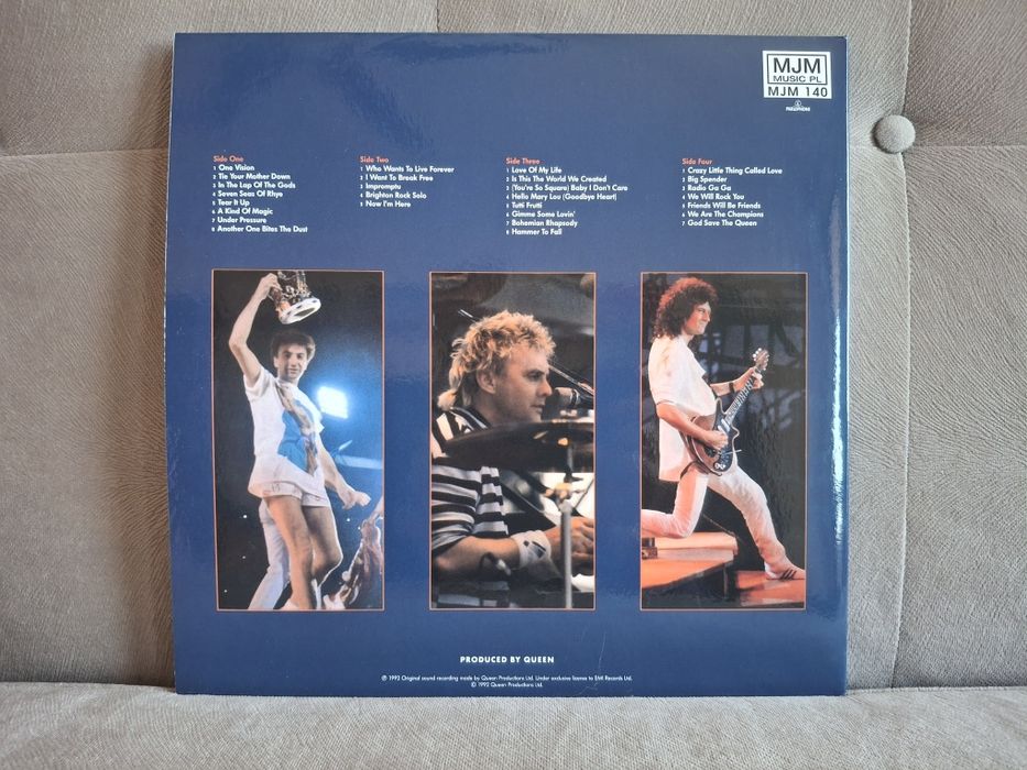 Queen - Live at Wembley '86, 2LP, vinyl, плоча