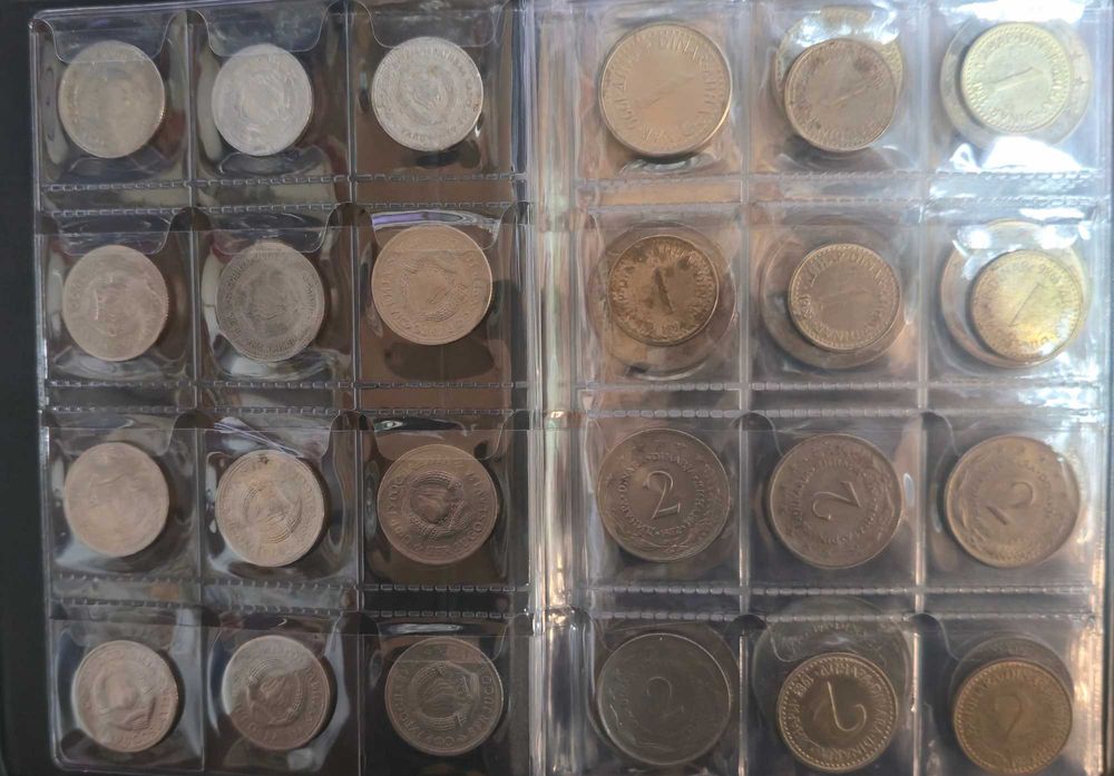 монети ЮГОСЛАВИЯ 69 бр