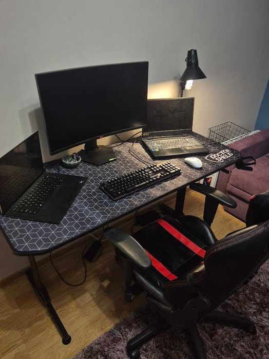 Birou Gaming Dr Shield 140 x 60 x 75 CM