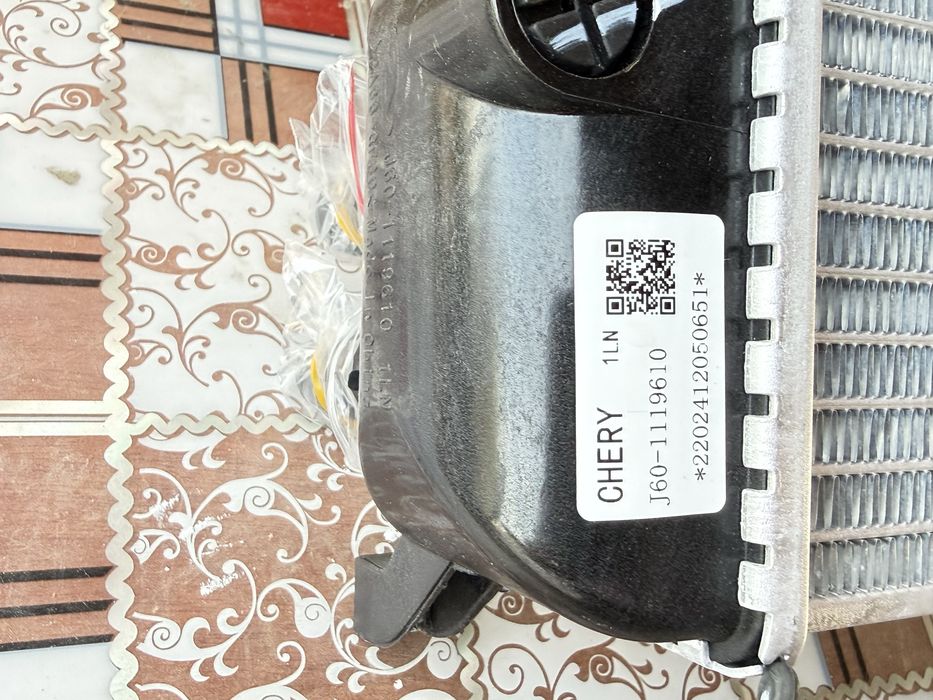 Интекулер cheri tiggo 7 pro