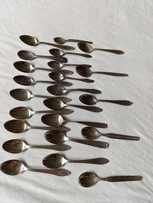 Десертни лъжички, неръждавейка