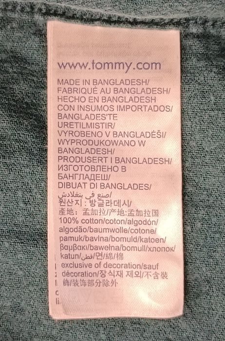 Tommy Jeans оригинална риза L памучна дълъг ръкав Tommy Hilfiger