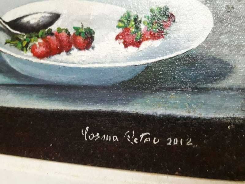 Tablou pictura pe panza Cozma Petru 2012