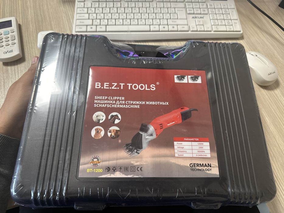 Машинка для стрижки овец и т.д. Оптом и в розницу. 1 200 ватт.