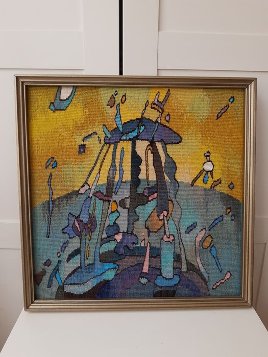 Картини 2бр. на Емилия Николова-Драгоева 1983г. и  Данелина Косева