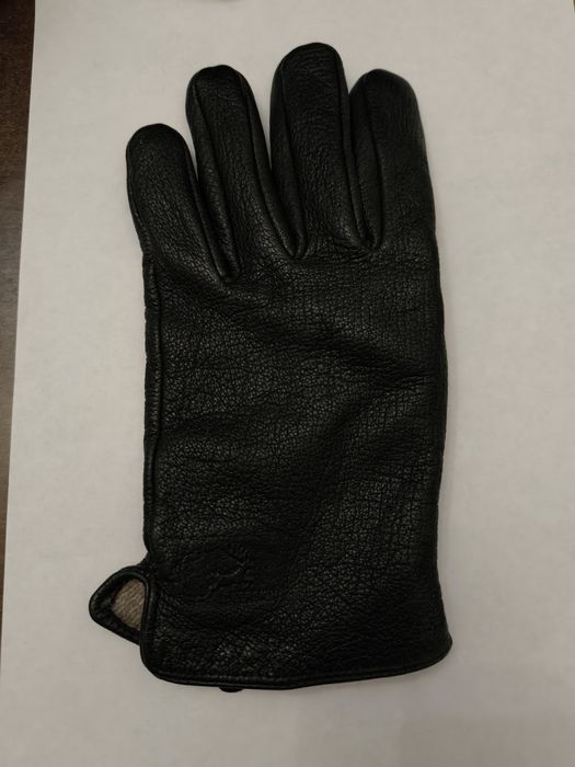 Мужские перчатки кожаные