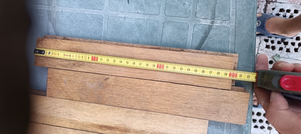 Дъбов паркет 14м2 30х5см