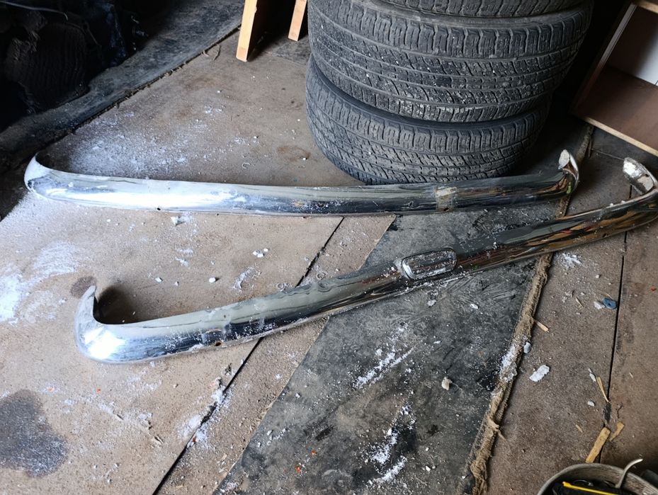 Бампера на ВАЗ 2101 хром решотка