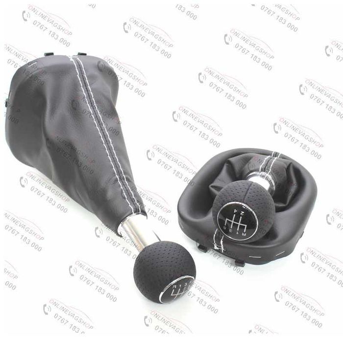 Nuca S-line piele perforata Vw Caddy,Touran + manson schimbator