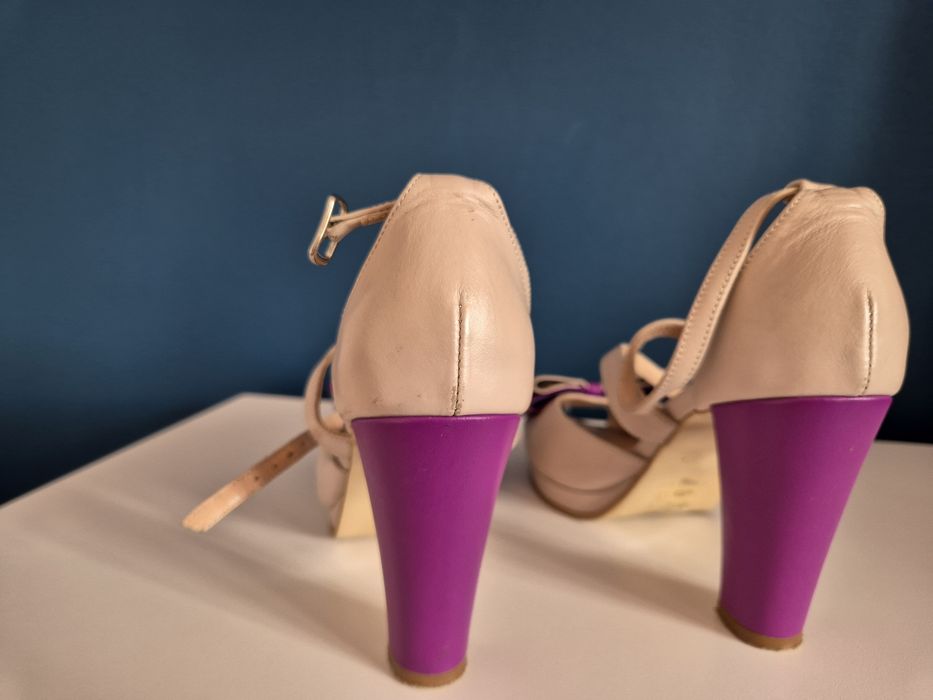 Vand sandale de piele Creative Shoes