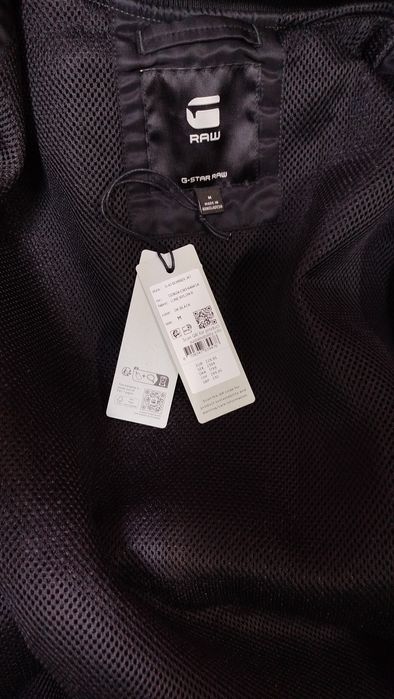 Оригинално яке бомбер G-Star Raw G-A1  M  нов черен мъжки