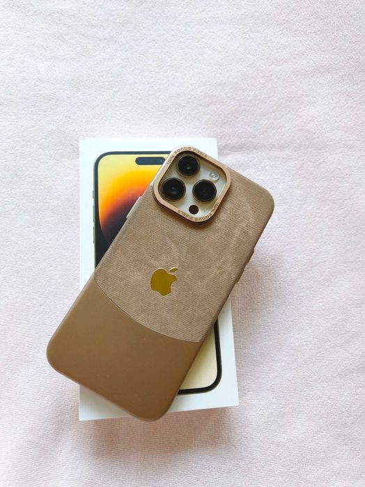 Gold iPhone 14 Pro max 128 GB. Каробка.